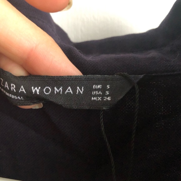 Linen Indigo Blouse - Picture 2 of 3